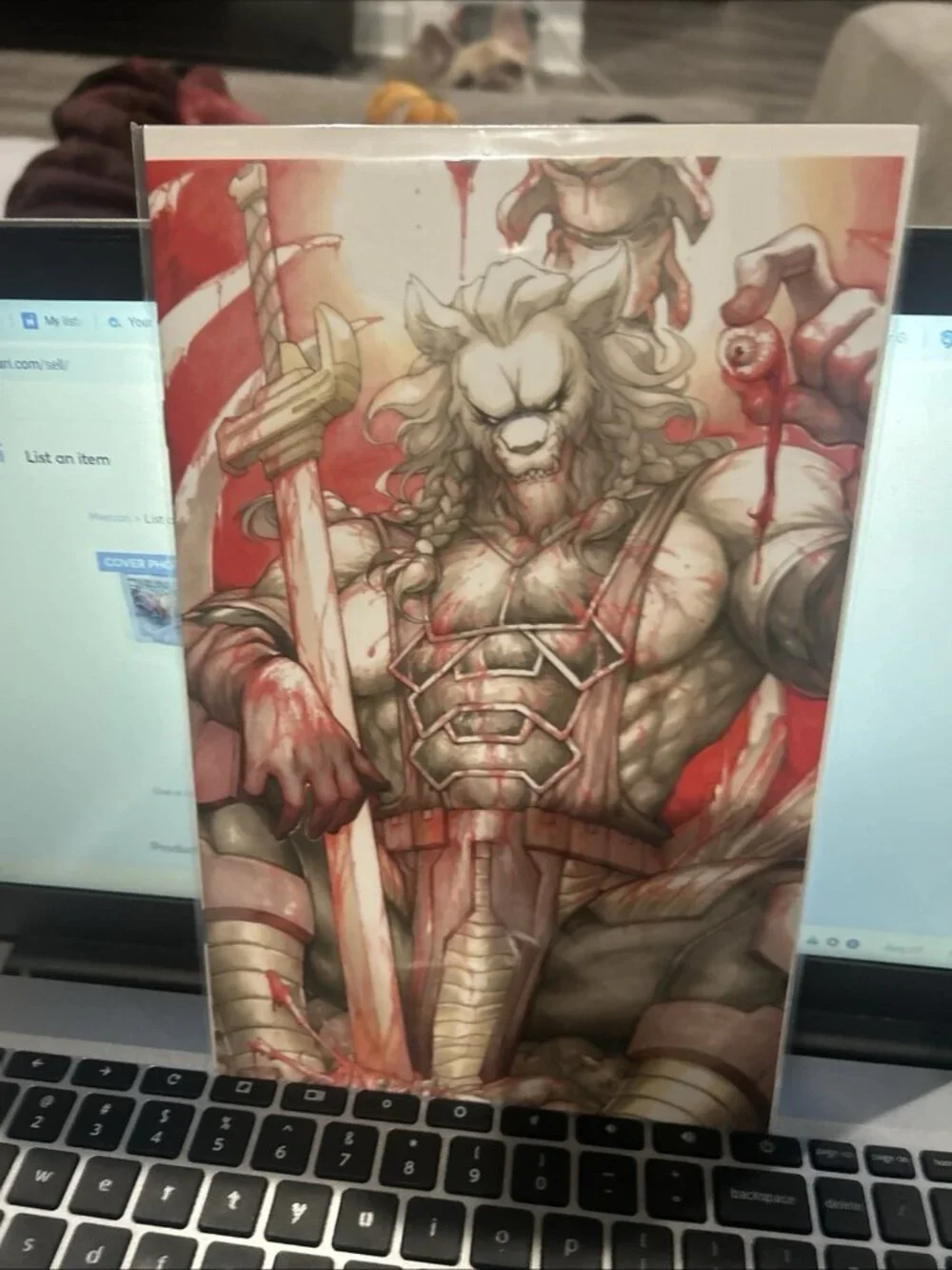 INVINCIBLE BATTLE BEAST #2 RACHTA LIN VIRGIN EXCLUSIVE NM LIMITED TO 1000 Comic